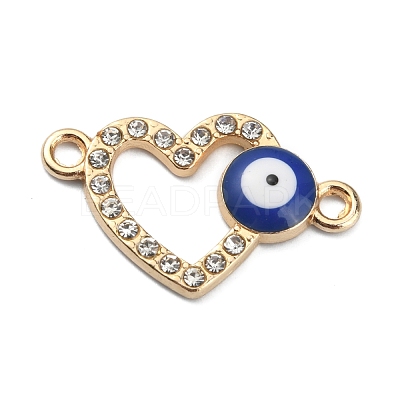 Alloy Evil Eye Enamel Link Connectors FIND-TAC0011-51D-KCG-1