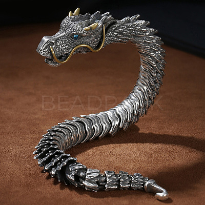 Dragon Brass Cuff Bangles for Men FS-WGEACA2-05-1