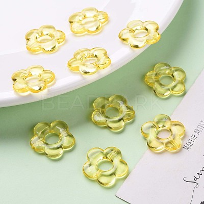 Transparent Acrylic Bead Frames TACR-S154-29B-85-1