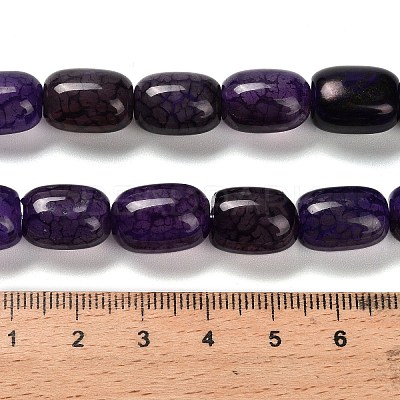 Natural Dragon Veins Agate Beads Strands G-D317-A01-05-1