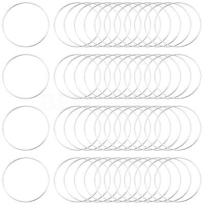 50Pcs Brass Linking Rings KK-SP0002-12A-1