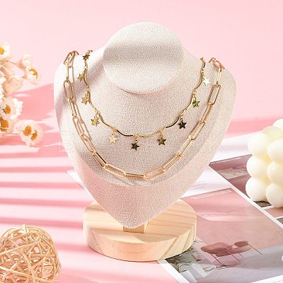 Necklace Bust Display Stand NDIS-E022-01C-1