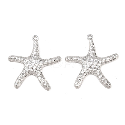 304 Stainless Steel Pendants STAS-P424-01P-1