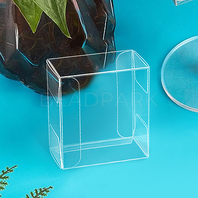 Transparent PVC Box Candy Treat Gift Box CON-WH0085-12-1
