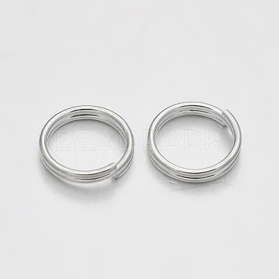 Brass Split Rings KK-E647-10S-8mm-1
