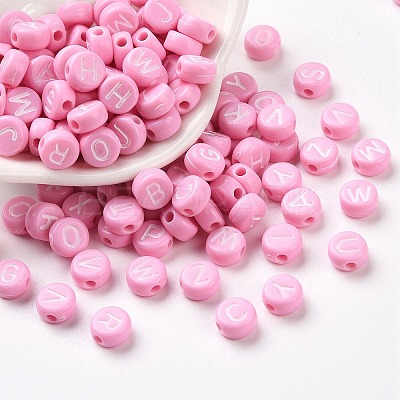 Opaque Acrylic Beads MACR-S273-11G-1