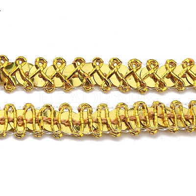 Polyester Wavy Lace Trim OCOR-K007-05A-1