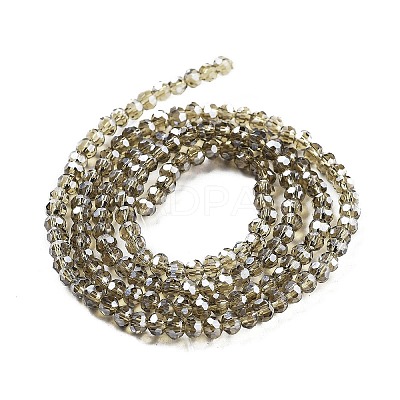 Electroplate Transparent Glass Beads Strands LS-EGLA-A035-T3mm-A16-1