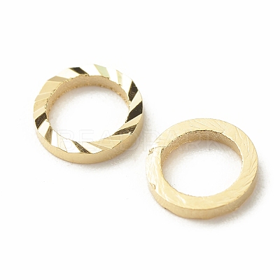 Brass Linking Rings KK-F831-018A-G-RS-1