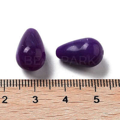 Opaque Acrylic Beads OACR-Q196-04B-1