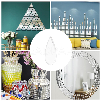 300Pcs Acrylic Mosaic Tiles DIY-OC0011-18-1