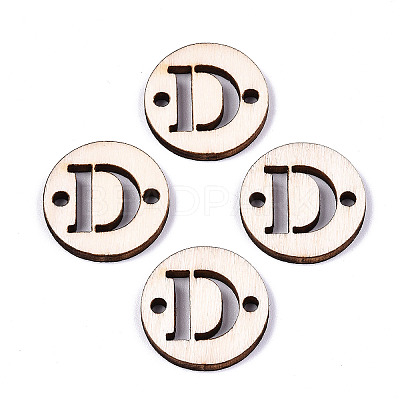 Unfinished Natural Poplar Wood Links Connectors WOOD-S045-140A-01D-1