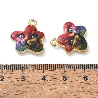 Printed Alloy Pendants AL-CBA4262-10B-02-1