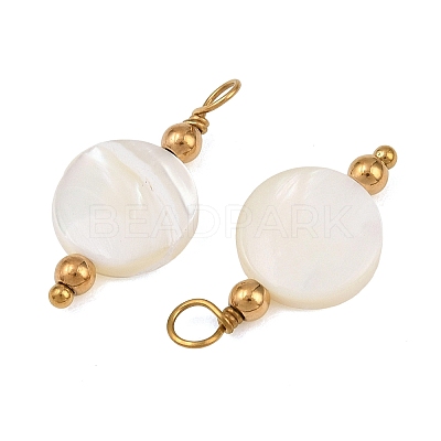Natural Freshwater Shell Pendants SH-CBA5EEC-09G-1