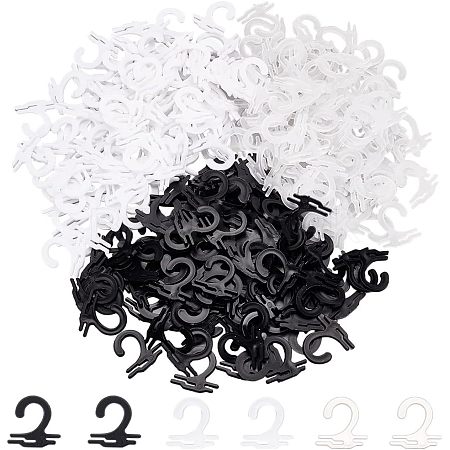  300Pcs 3 Colors Plastic Sock Hooks FIND-NB0002-89-1