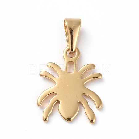 304 Stainless Steel Pendants STAS-I127-019G-1