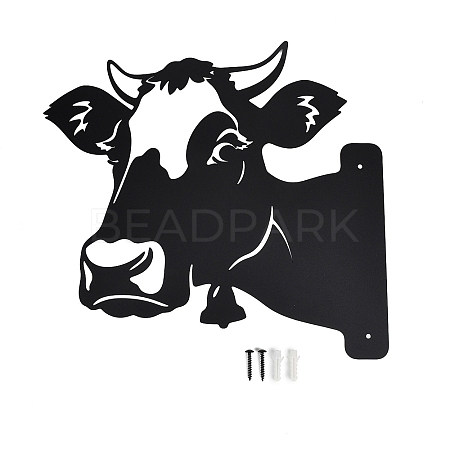 Iron Decorative Garden Stakes AJEW-XCP0003-67-1