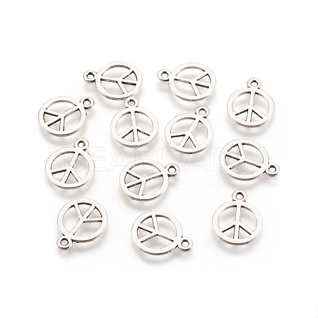 Tibetan Style Alloy Charms LS-LF11179Y-1