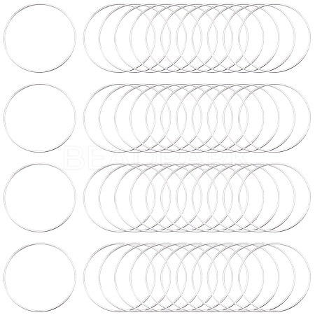 50Pcs Brass Linking Rings KK-SP0002-12A-1