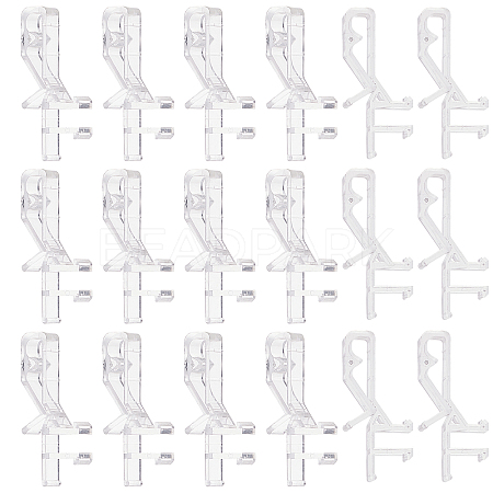 PC Plastic Curtain Overlay Clips FIND-WH0053-29-1