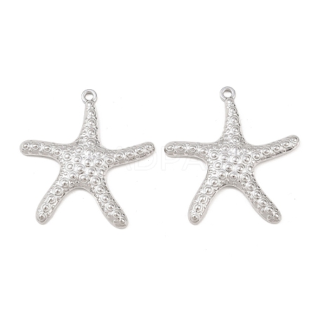 304 Stainless Steel Pendants STAS-P424-01P-1