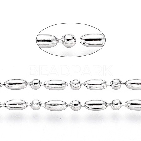 Non-Tarnish 304 Stainless Steel Ball Chains CHS-L024-023D-1