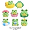 1Set Resin Frog Display Decoration AJEW-FS0001-24-4