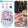 12Pcs 6 Colors Luminous Handmade Polymer Clay Beads CLAY-PH0002-15-5