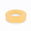Chunky Transparent Acrylic Finger Rings for Teen Girl Women X-RJEW-T010-17-2