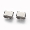 Non-Tarnish 201 Stainless Steel Slide Charms LS-X-STAS-G187-30P-1