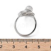 Natural Labradorite Finger Rings RJEW-E067-04P-4