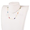 Brass Cable Chains Necklaces X-NJEW-JN03168-4