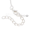 Brass Cable Chain Necklaces NJEW-JN04511-02-3