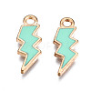Alloy Enamel Pendants ENAM-N054-025K-3