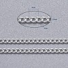 Brass Twisted Chains CHC010Y-S-6