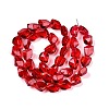 Electroplate Glass Beads Strands EGLA-N012-05-3