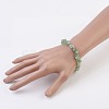 Natural Gemstone Stretch Bracelets BJEW-JB03659-4