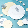   2 Sets 2 Colors Acrylic Self Adhesive Mirror Wall Stickers DIY-PH0009-49-5