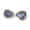 Transparent Glass Enamel Beads GLAA-S388-01C-2