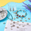 100Pcs 20 Styles Tibetan Style Alloy Pendants FIND-TA0003-59-7