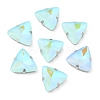 Mocha Fluorescent(MI) Triangle Sew on Rhinestone GGLA-Q086-01A-P03-1