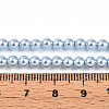 Baking Paint Pearlized Glass Pearl Bead Strands HY-N002-4mm-A05-5