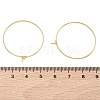 SHEGRACE Brass Hoop Earrings Findings XGR0005G-70G-3