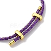 Adjustable Polyester Cord Braided Bracelets BJEW-Z085-01G-25-3
