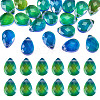 Glass Charms GLAA-TAC0012-28A-2