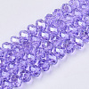 Baking Paint Glass Beads Strands EGLA-Q120-D-A01-1