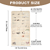 1Pc Non-Woven Fabrics Jewelry Hanging Bag AJEW-CP0007-97-2