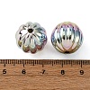 UV Plating Opaque Acrylic Beads LS-OACR-G052-03-3