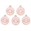 Alloy Enamel Pendants ENAM-S124-01A-09D-2