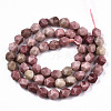 Natural Rhodochrosite Beads Strands G-S368-015A-2